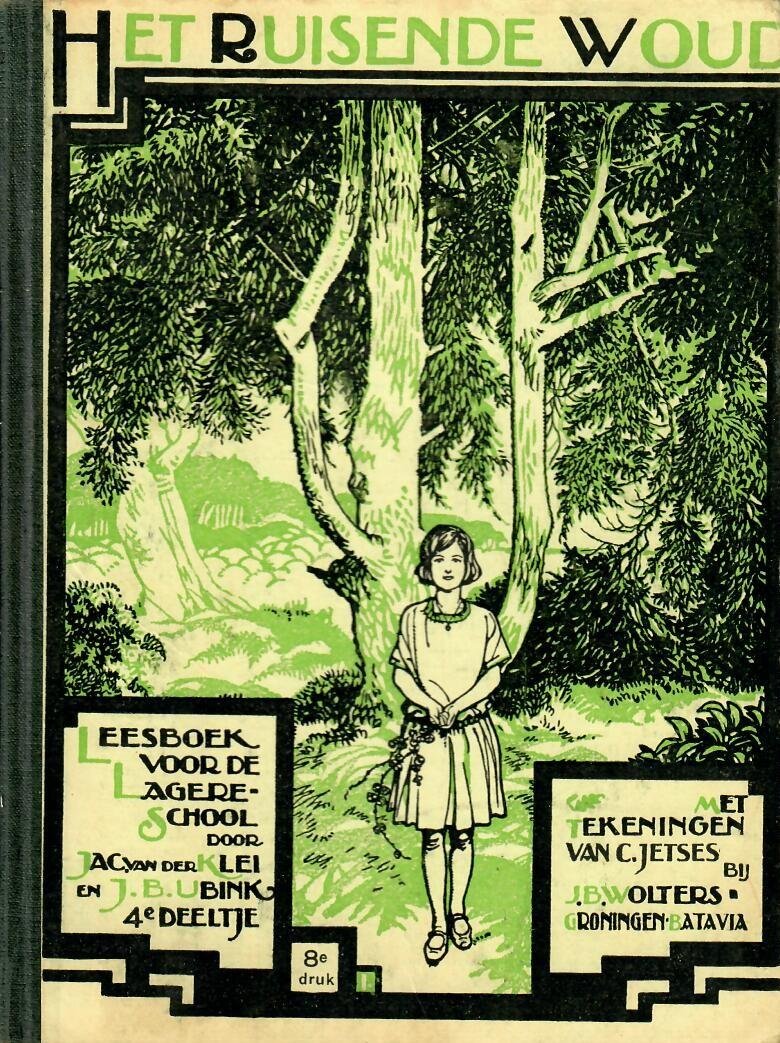 Klei, Jac. van der en J.B. Ubink - Het ruisende woud 4e deeltje