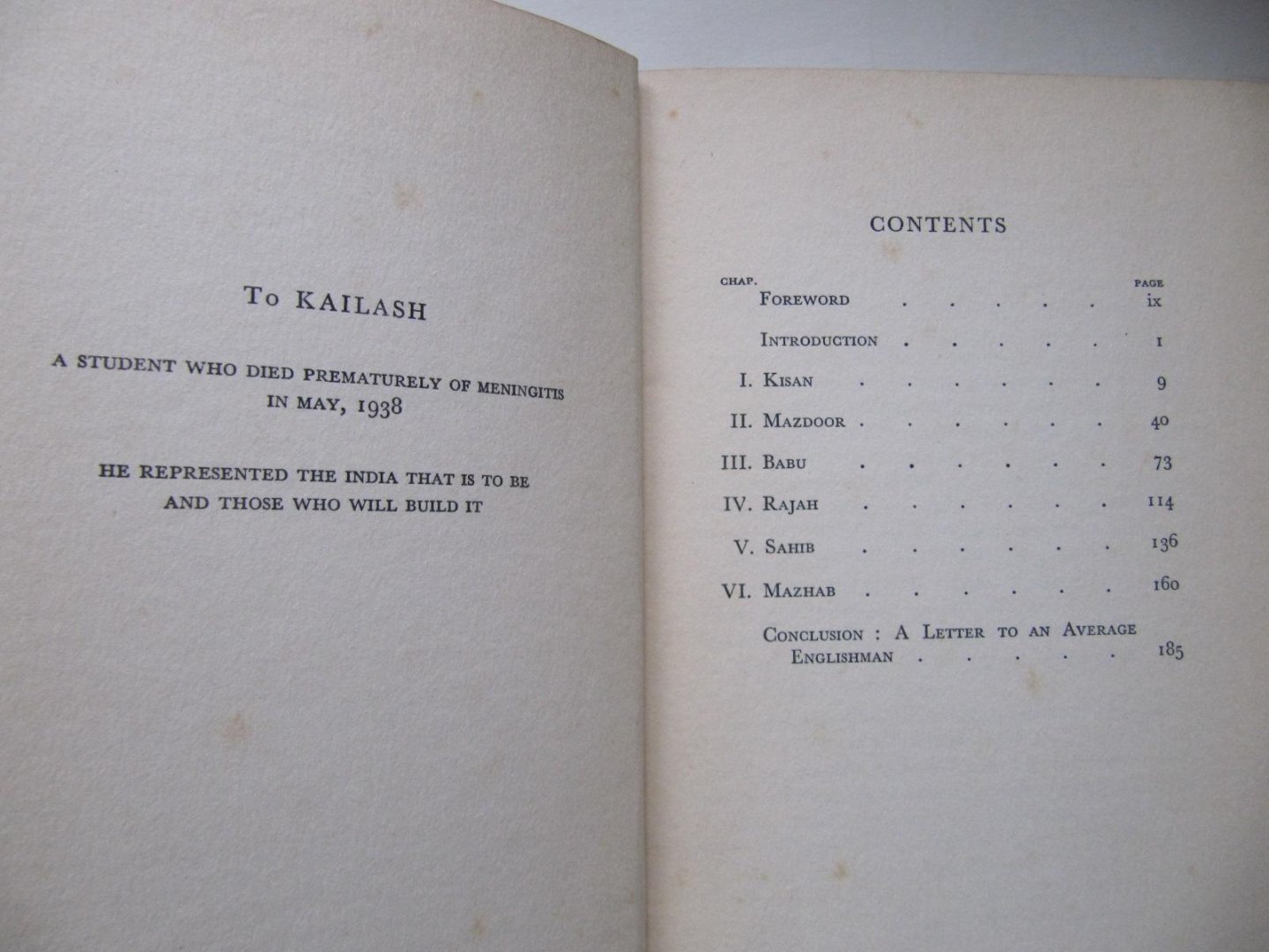 Leonard M. Schiff - The Present Condition of India
