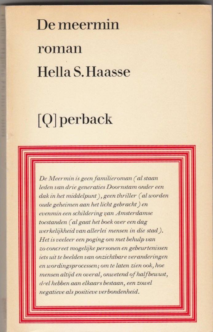 Haasse, Hella S. - De meermin