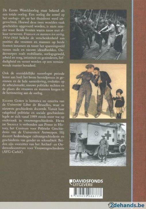  - Vrouwen en mannen ten oorlog 1914 – 1918