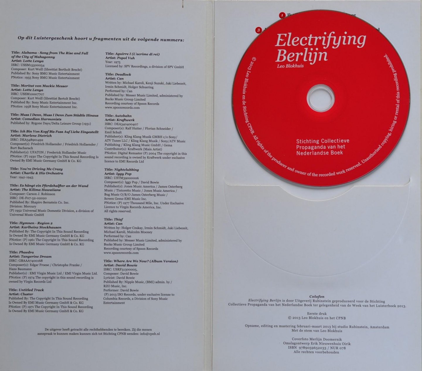 Blokhuis, Leo - Electrifying Berlijn - 1CD luisterboek