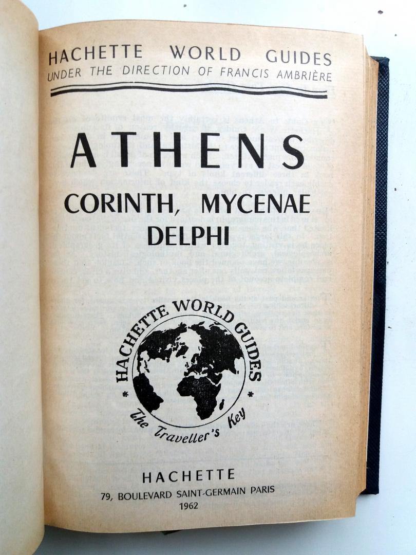 Hachette World Guides - Athens and Environs (ENGELSTALIG)
