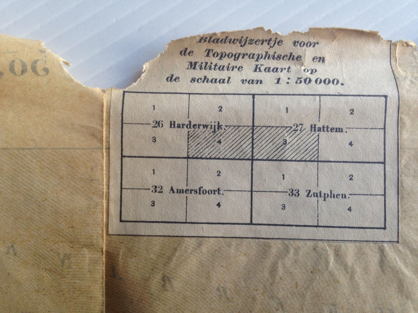 - Harderwijk-HattemTopografische en Militaire Kaart