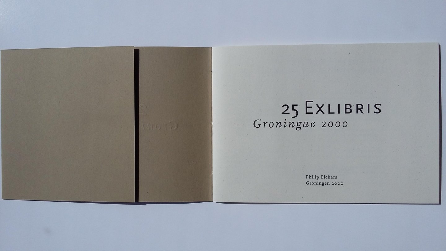 Flip Ekkers - 25 exlibris Groningae