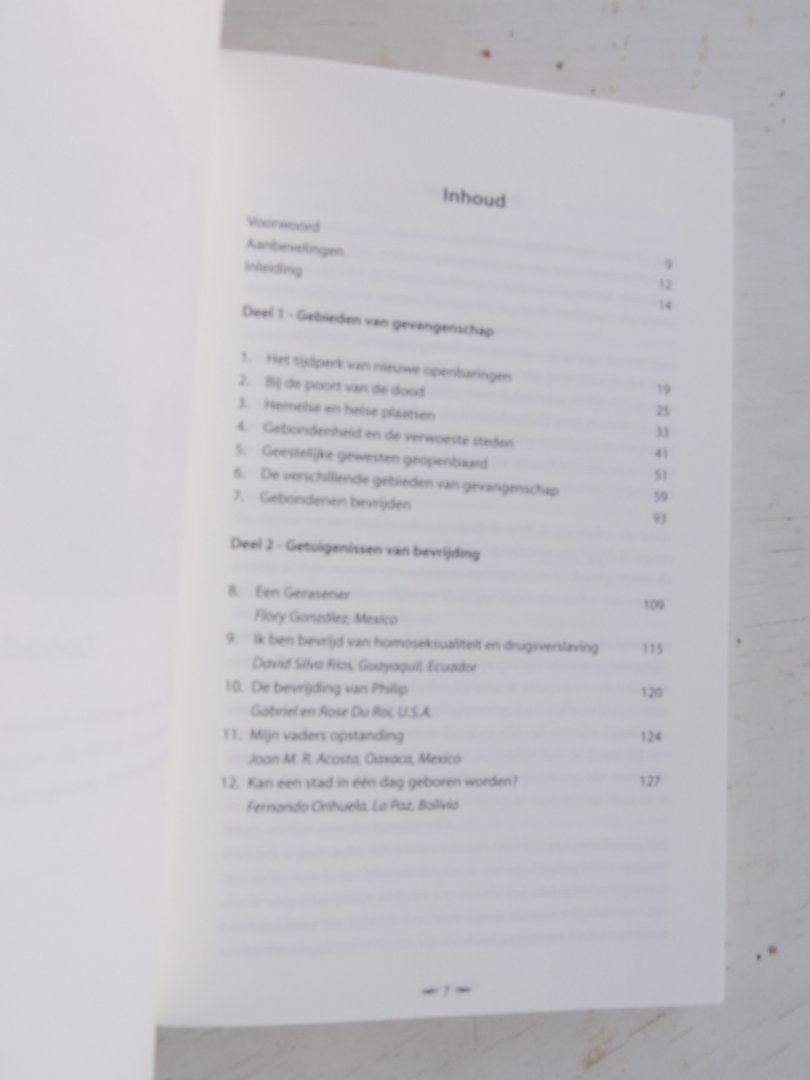 Mendez Ferrell, A. - Bevrijding uit gebieden van gevangenschap