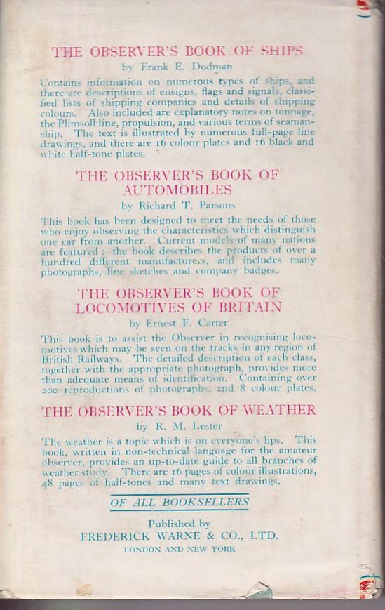 Green, William & Pollinger, Gerald - The Observer's Book of Aircraft - 1956 edition (4)