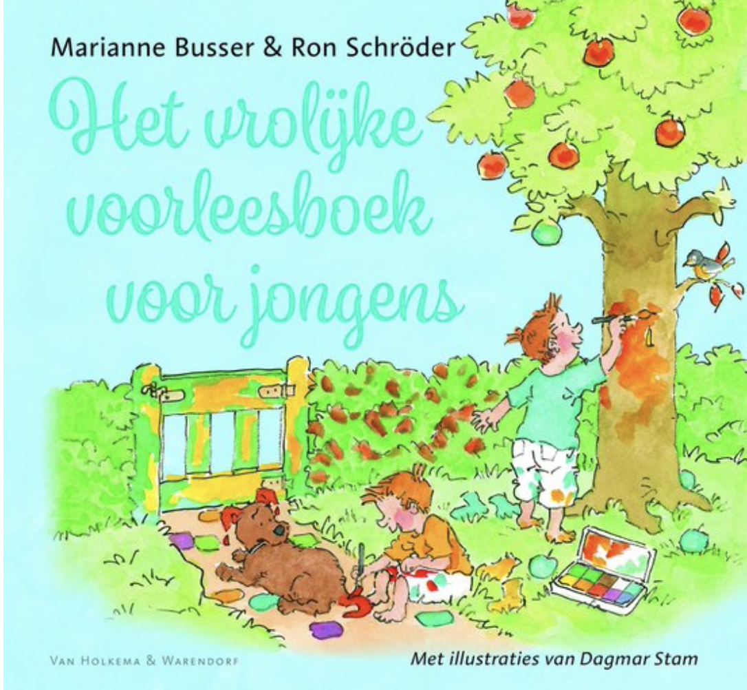 Busser, Marianne & Schröder, Ron - Het vrolijke voorleesboek voor jongens