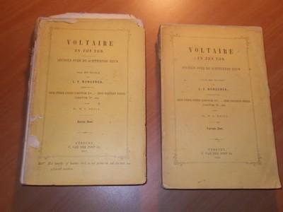 Bungener, L.F. - Voltaire en zijn tijd. Studien over de achttiende eeuw. Delen 1 en 2