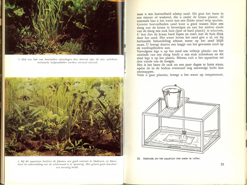 Janze, A.O ..  Omslagontwerp : Rein van Looy Illustraties naar tekeningen van de schrijver - Aquariumtechniek Deel 1 : Inrichting en verzorging.