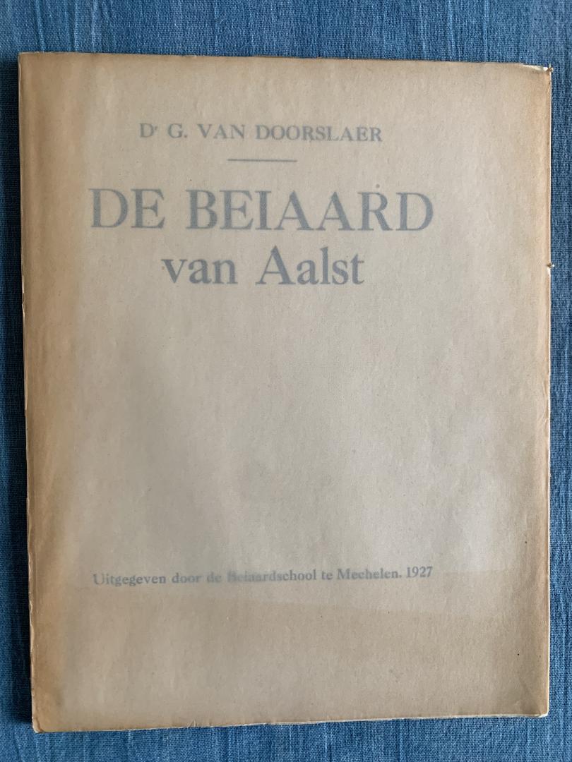 Doorslaer, D.G. van - De beiaard van Aalst
