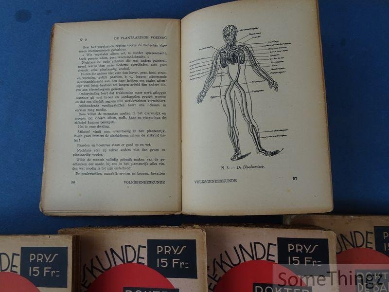 Dokter W. De Baets. - Volksgeneeskunde (5 delen).