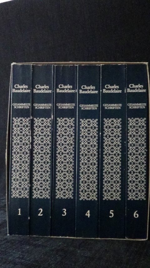 Baudelaire, Charles - Gesammelte Schriften. In 6 Bändchen.