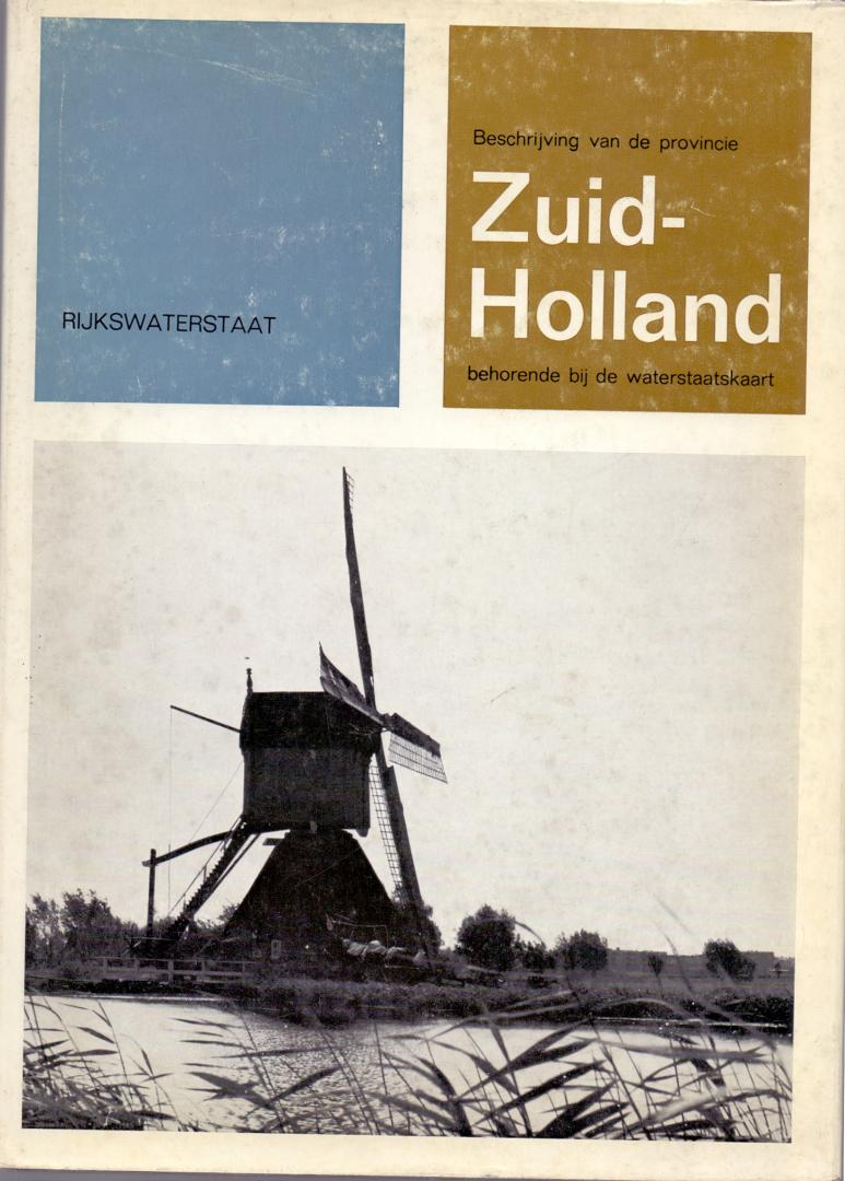 N/N (ds1353) - Beschrijving van de provincie Zuid-Holland behorende bij de waterstaatskaart