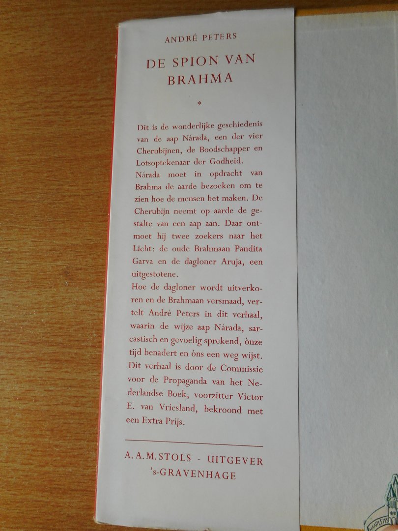 Peters, Andre - De spion van Brahma