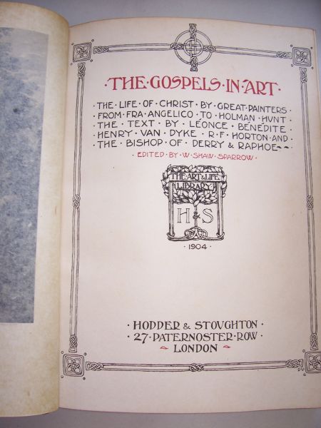 Sparrow, W. Shaw (ed.) - The gospels in art