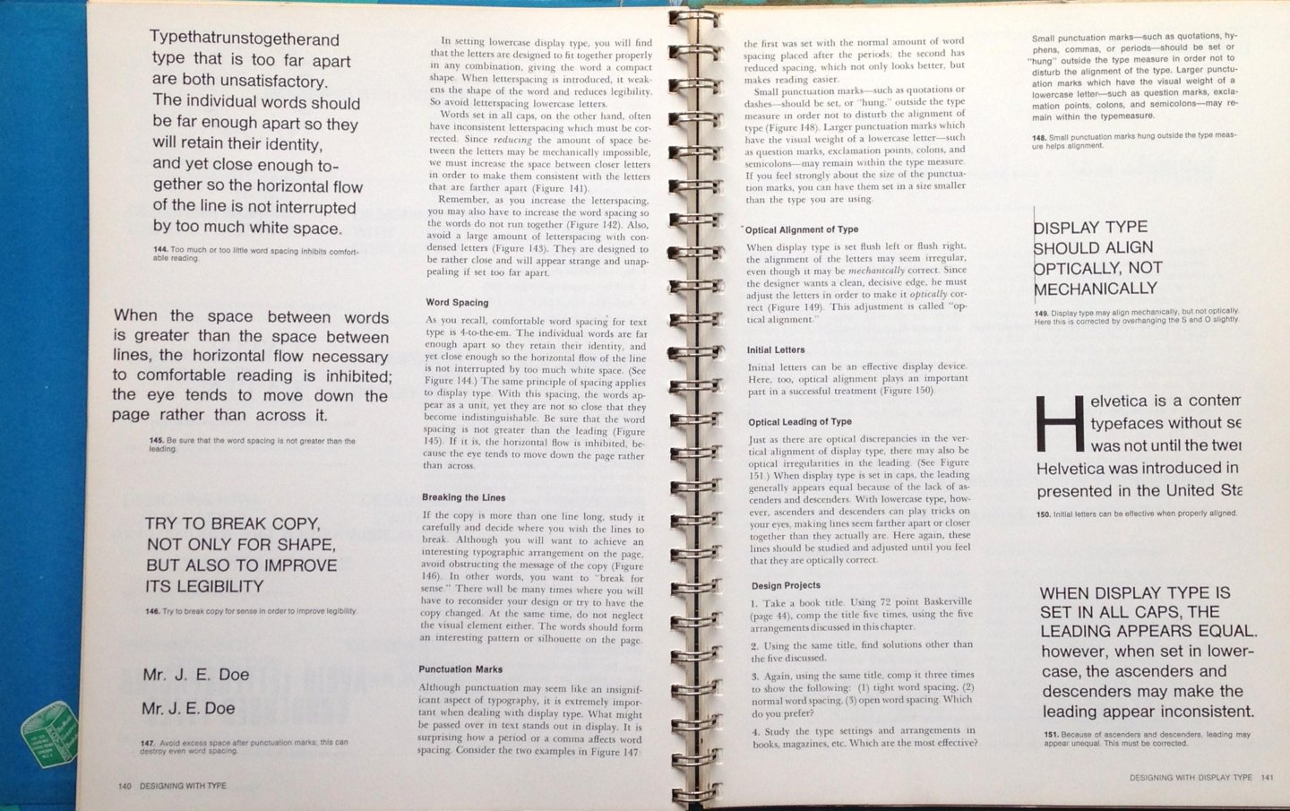 CRAIG, JAMES, EDITED BY SUSAN E. MEYER - Designing with Type -  A Basic Course in Typography