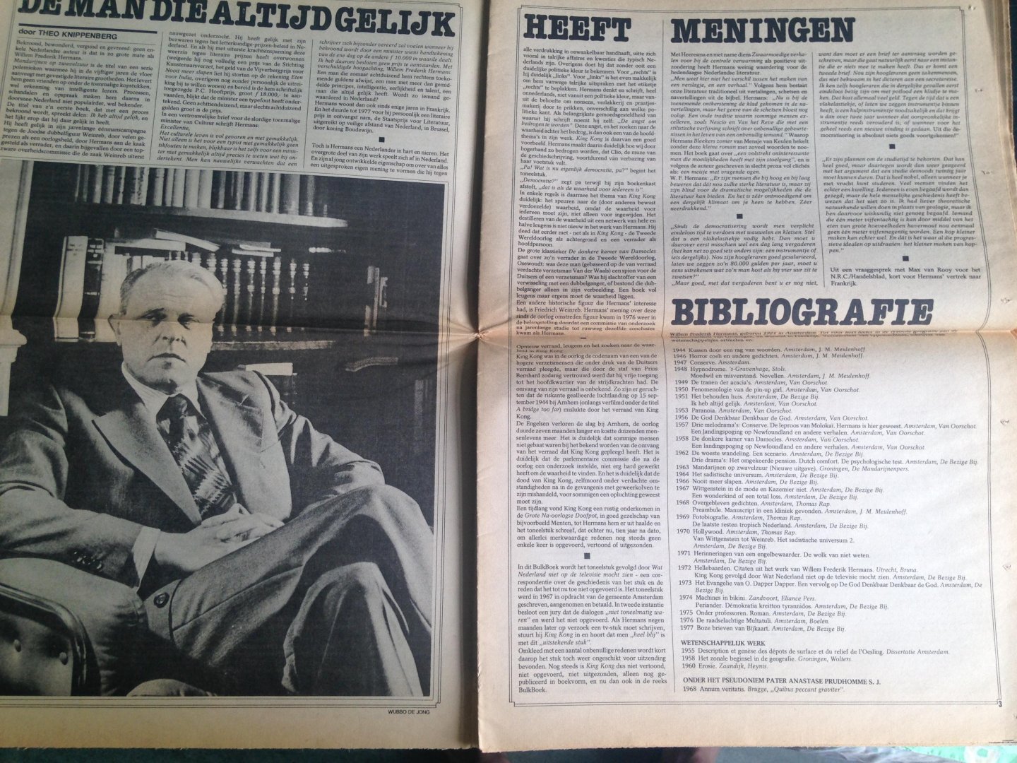 Hermans, W.F. - King Kong, Bulk Boek 74