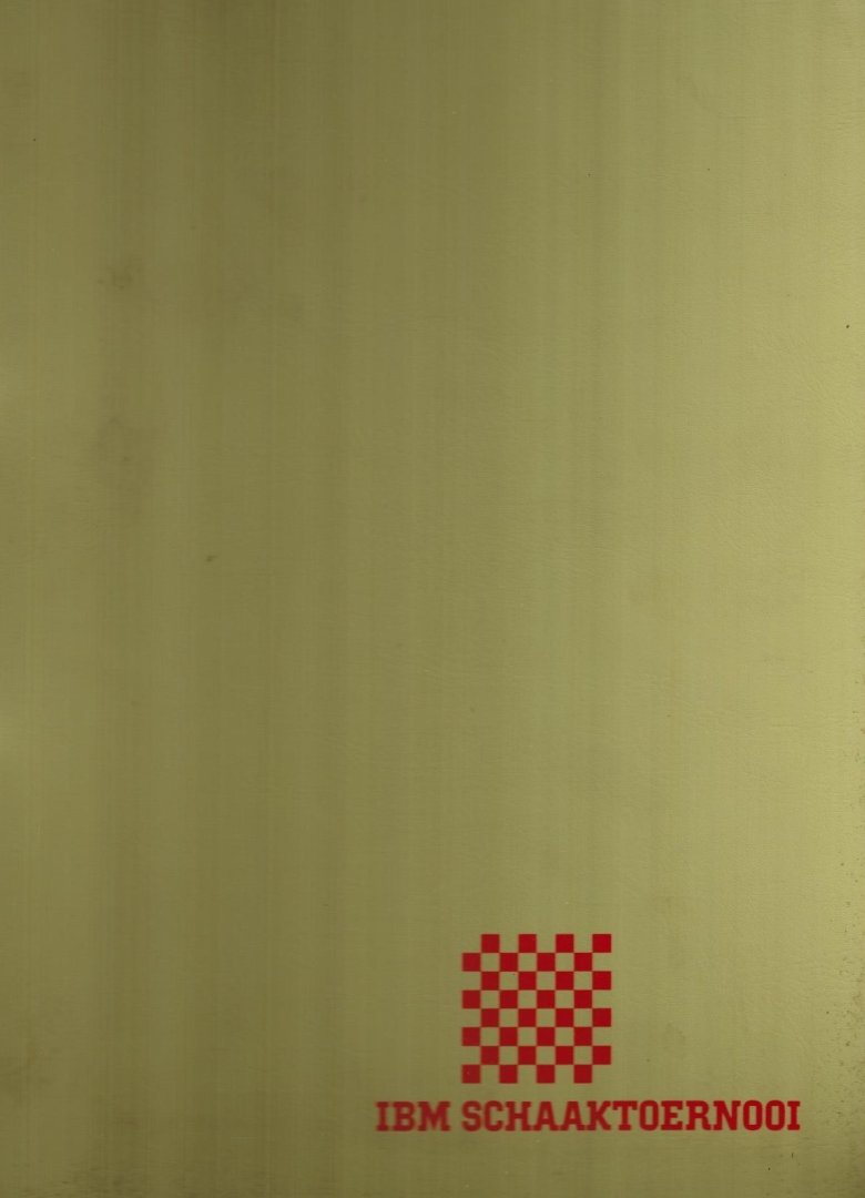  - IBM Schaaktoernooi 1970