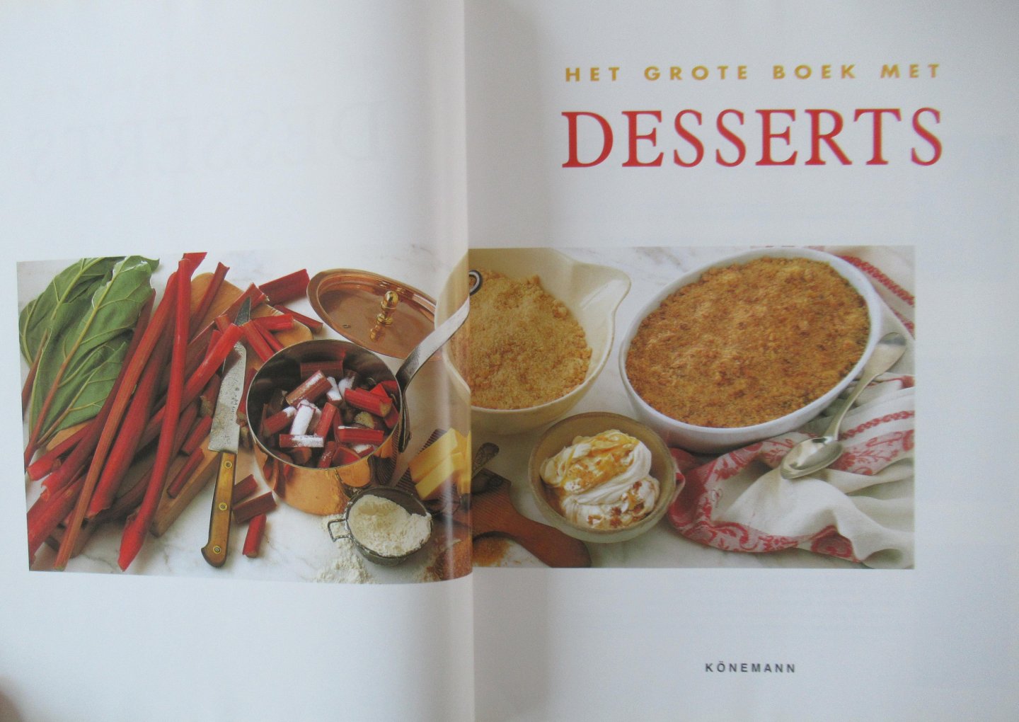 Heersma, Yolande e.a. - Het grote boek met dessserts