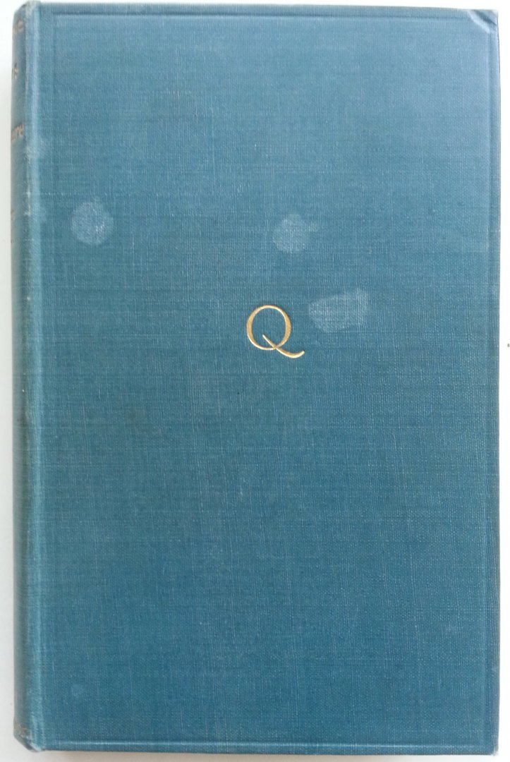 Quiller-Couch, Sir Arthur - Studies in Literature (First Series) (ENGELSTALIG)