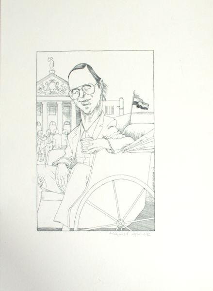 Woldhek, Siegfried. - Zelfportret.