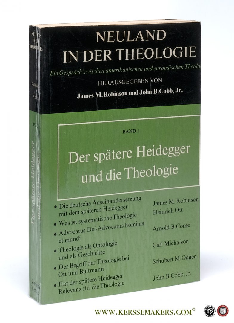Robinson, James M. / John B. Cobb (eds.). - Der Spätere Heidegger und die Theologie. Neuland in der Theologie Band I.