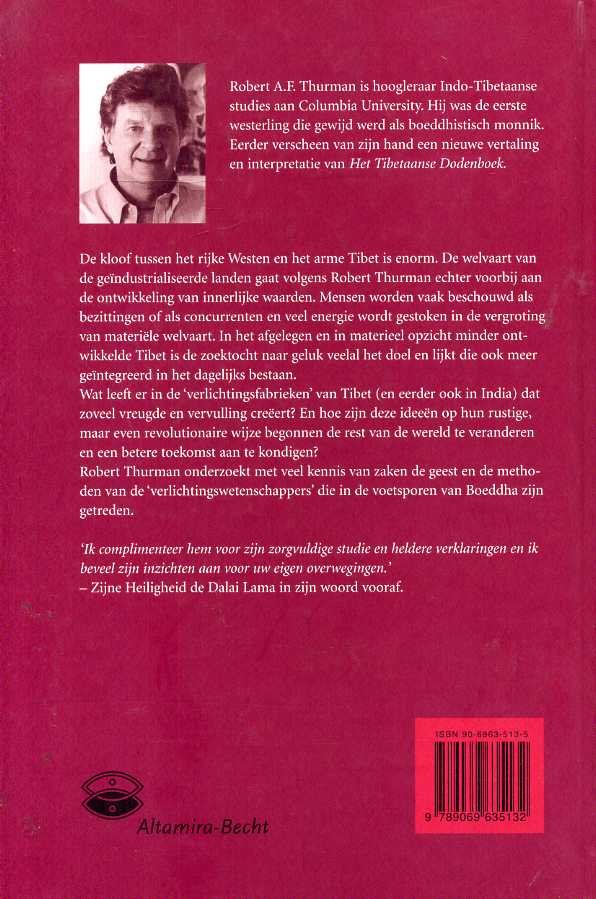 Thurman, Robert A. F. - Innerlijke revolutie. Leven, vrijheid en de zoektocht naar echt geluk. Met een woord vooraf door Zijne Heiligheid de Dalai Lama.