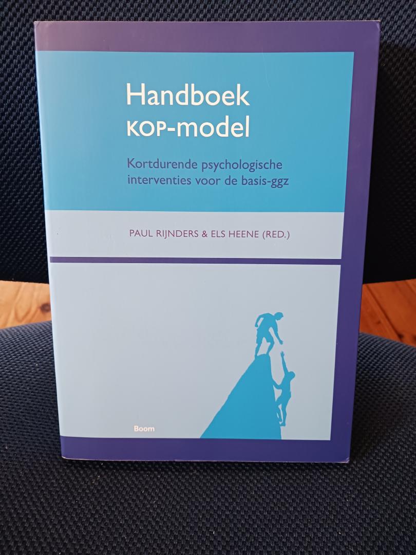Rijnders, Paul, Heene, Els (red.) - Handboek KOP-model / kortdurende psychologische interventies voor de basis-GGZ