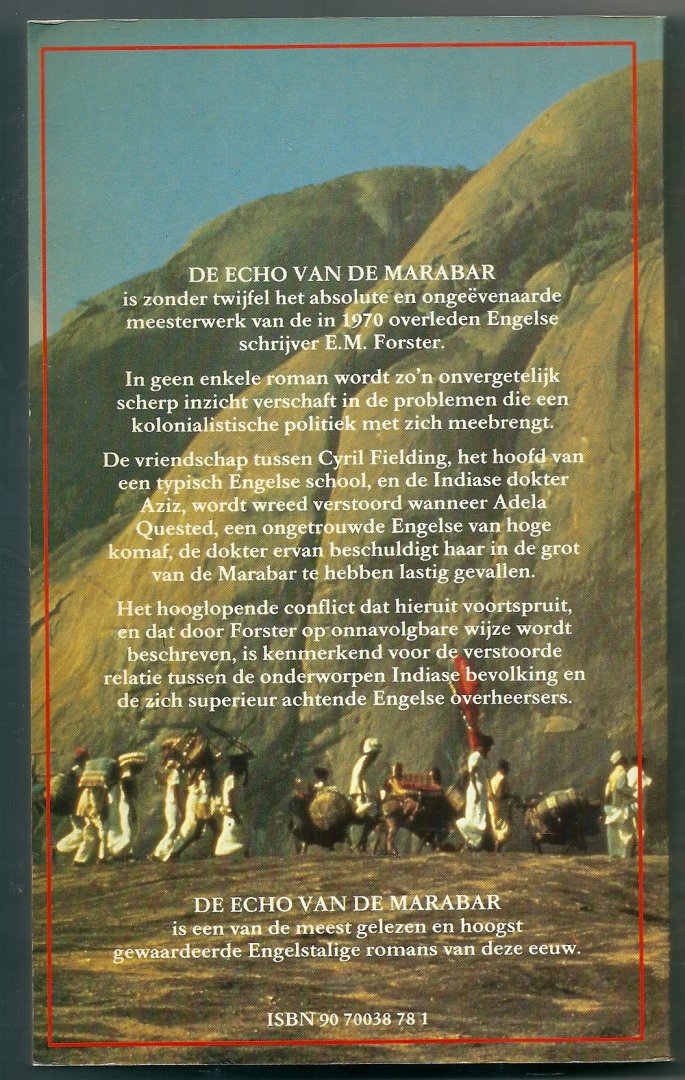 Forster, E.M. - De Echo van de Marabar  A Passage to India