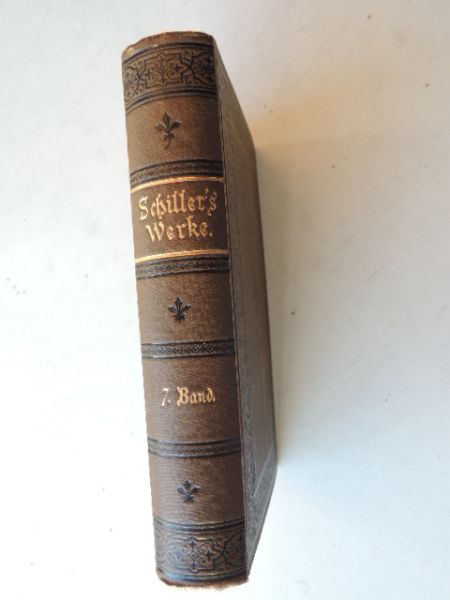 Schiller F. - Schiller's Werke mit Lebensbeschreibung, Einleitungen und Anmerkungen herausgegeben von Robert Boxberger, Band 1 2 3 4 5 6 7 8