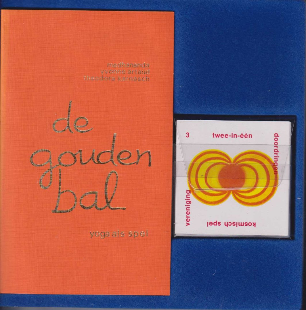 Medhananda; Yvonne Artaud & Theodora Karnasch - De gouden bal. Yoga als spel (boek & kaarten)