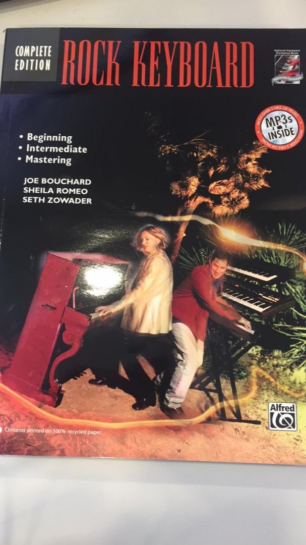 Bouchard, Joe, Zowader, Seth, Romeo, Sheila - Rock Keyboard Method Complete / Book & CD