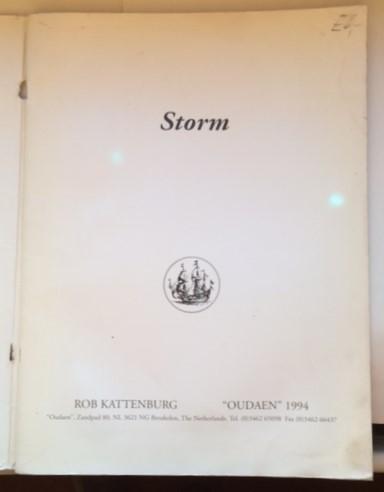 Kattenburg, Rob - Storm