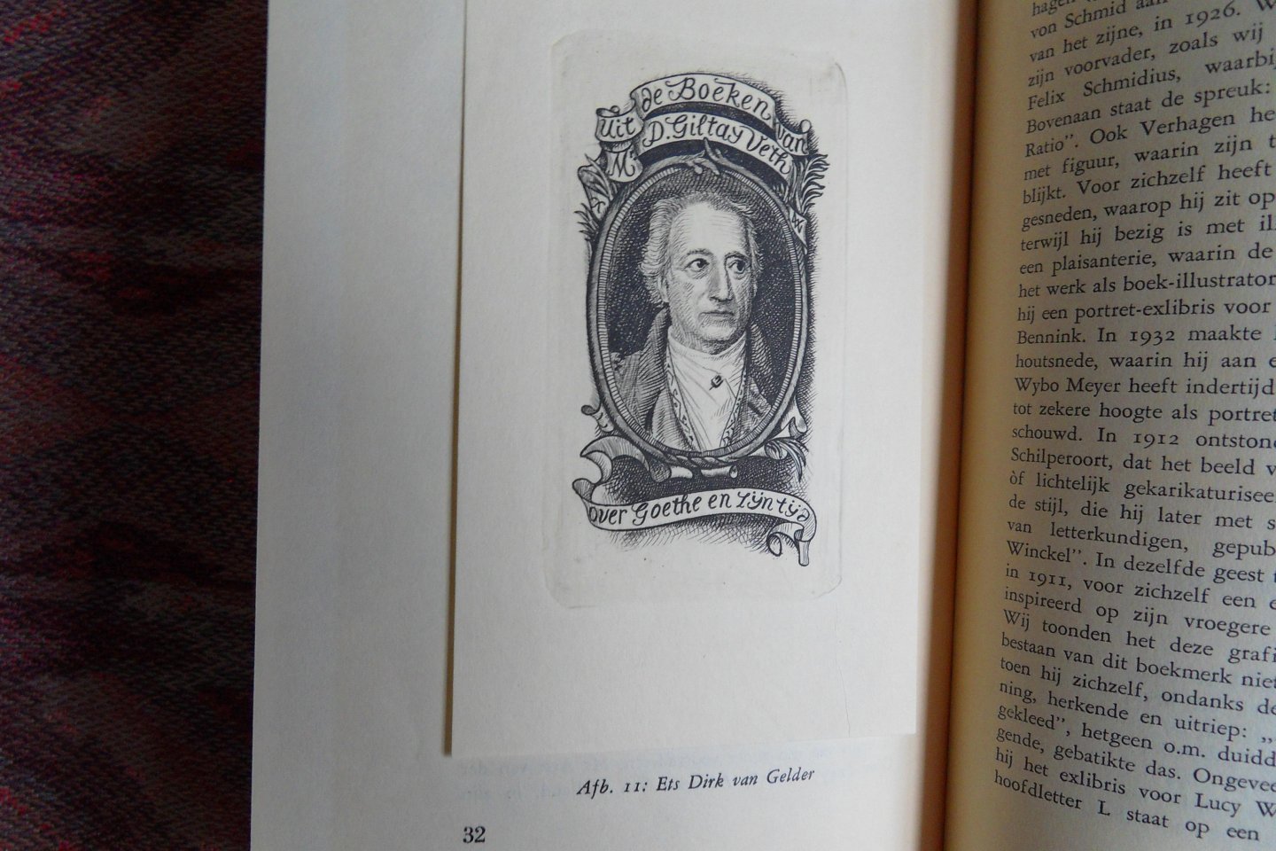 Schwencke, Johan. - Het Portret-exlibris. [ Genummerd ex. 90 / 110 ].