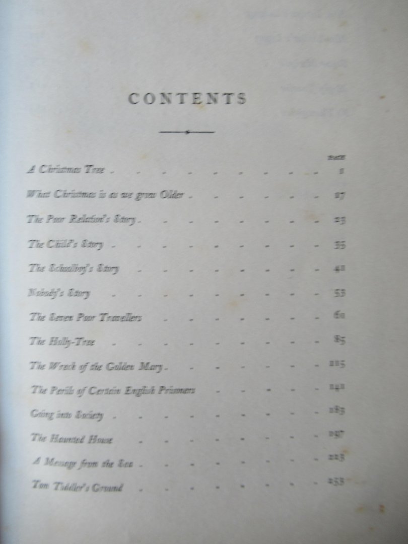 Dickens, Charles - Christmas Stories from "Household Words"and "All the year roud"
