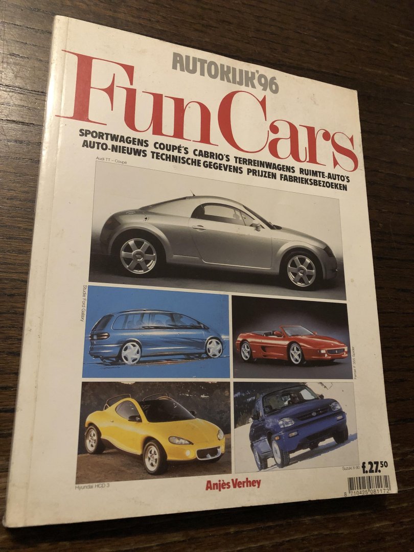 Anjés Verhey - Fun Cars 1996, autokijk