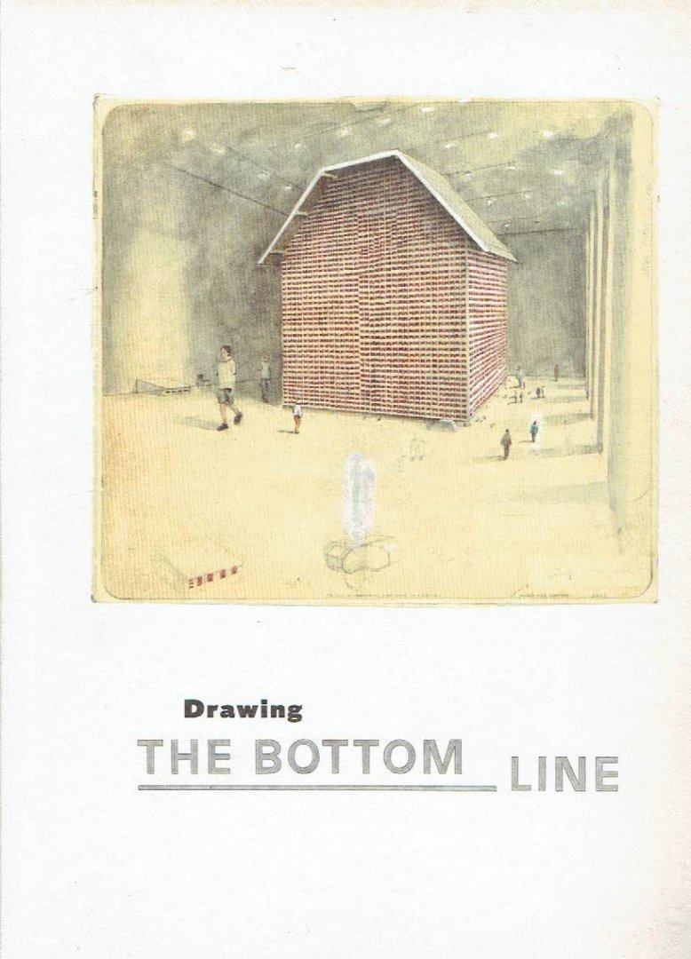 CAUTEREN, Phillippe Van & Martin GERMANN [Red.] - Drawing - The Bottom Line. - [Dutch].