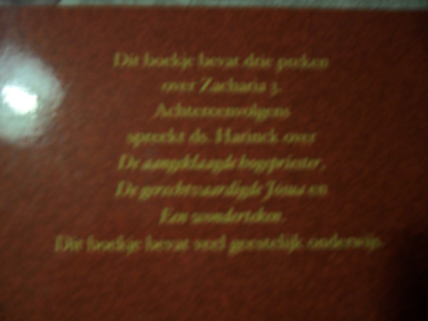 Harinck C. - Die Jeruzalem verkiest