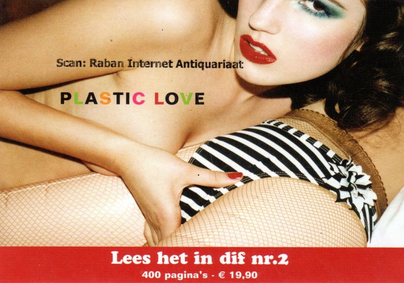  - Prentbriefkaart: Plastic love, Lees het in dif nr. 2