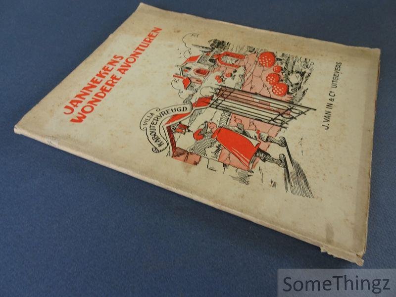 K.E. Ricone - Jannekens wondere avonturen. Met zeer talrijke illustraties van Elza Severin, Regaert, Suetens, e.a.