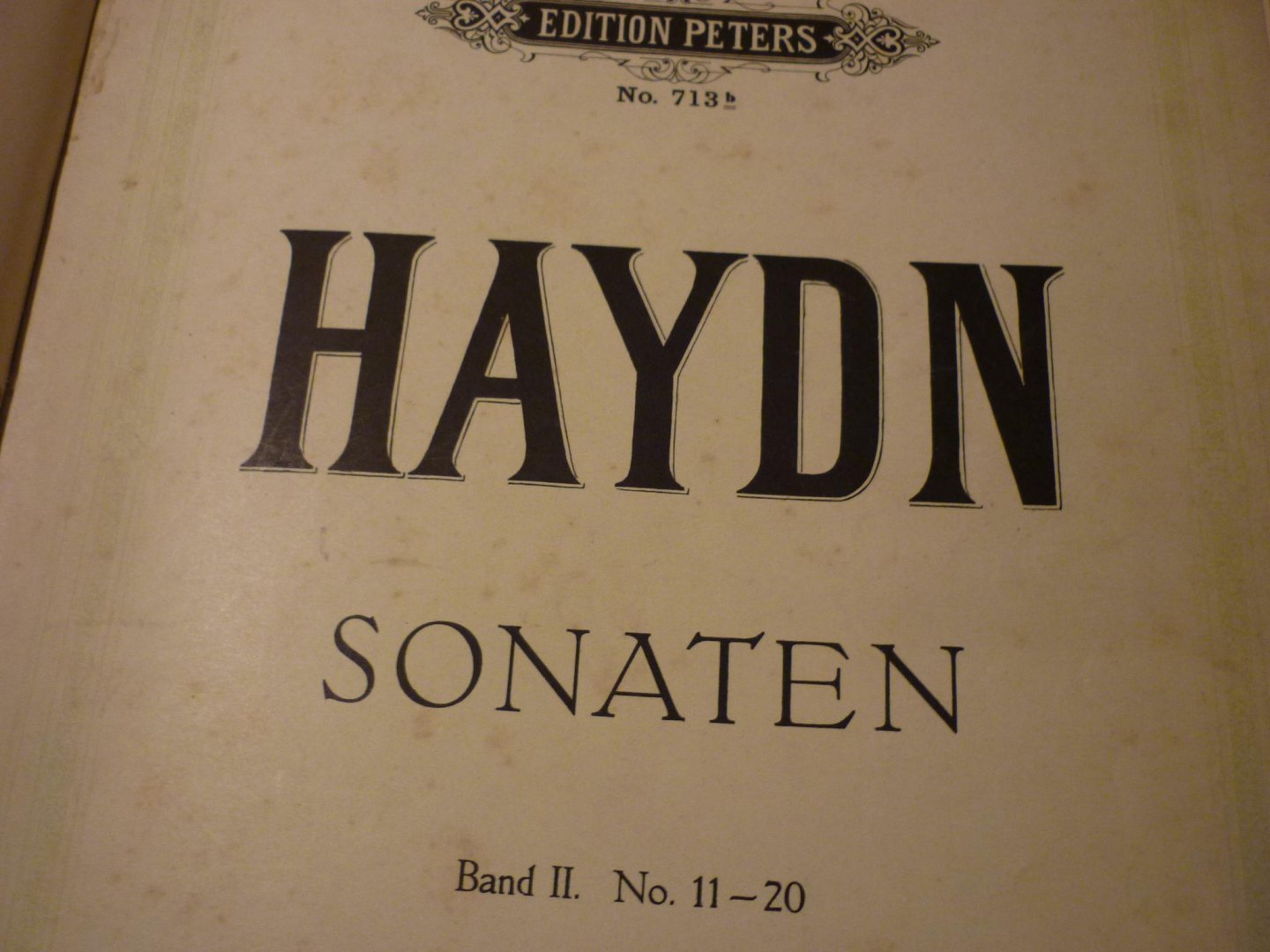 Haydn; Franz Joseph (1732-1809) - Sonaten - Band 1,  Band 2, Band 3 en Band 4. - Sonaten No. 1 - 34, voor piano