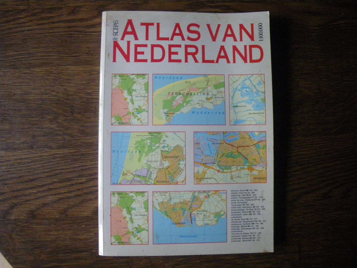  - De robas Atlas van Nederland / 1:100.000