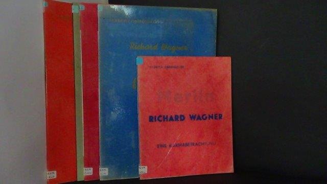 Oberkogler, Friedrich - Richard Wagner, eine Karmabetrachtung/ Richard Wagner und das Christentum/ das Bühnenfestspiels Richard Wagners/das Rheingold/ die Walküre
