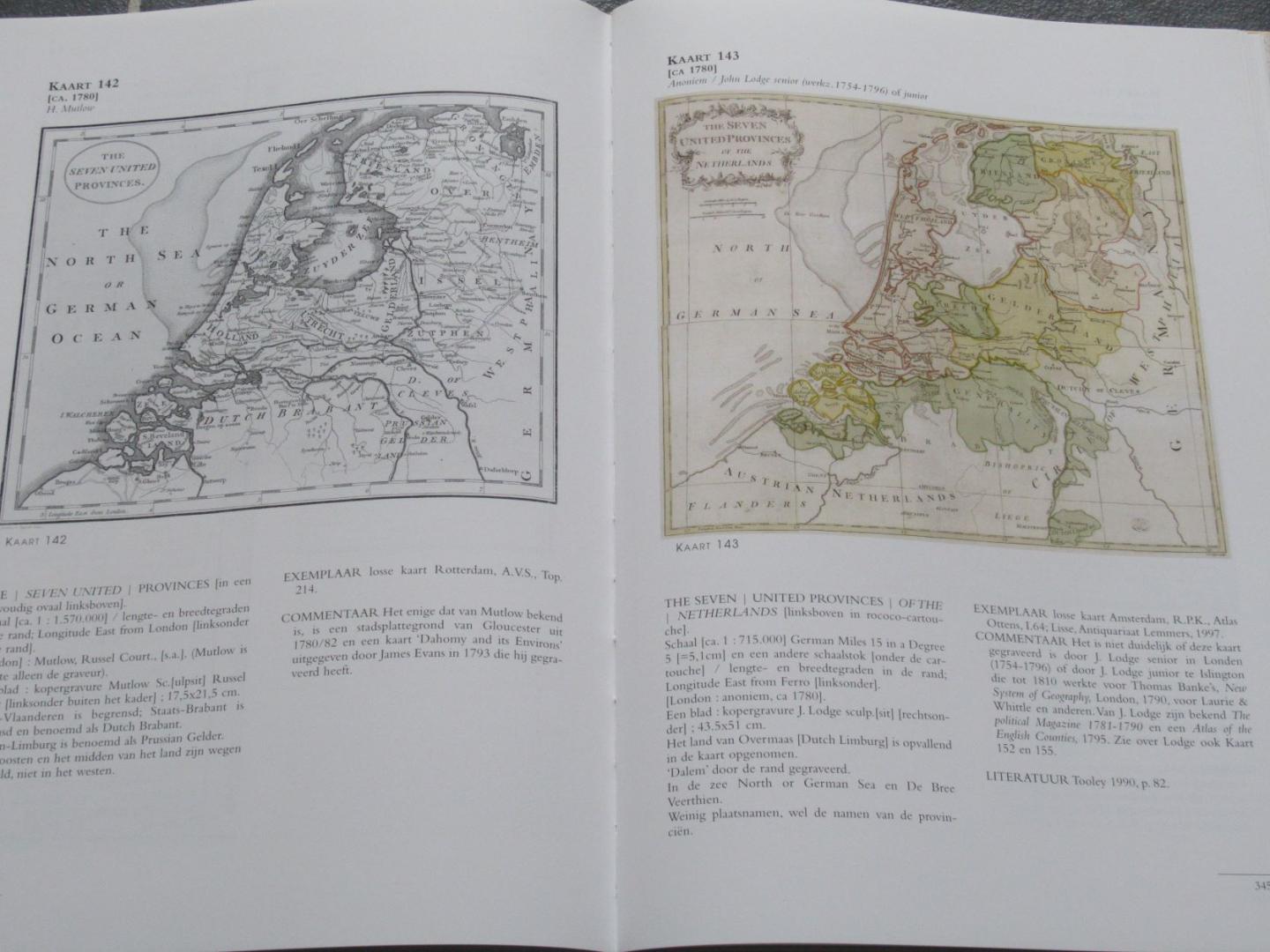 Heijden, H.A.M. van der - Blonk, D.I. - De Kaart van de Republiek der VII Provinciën 1615 - 1797