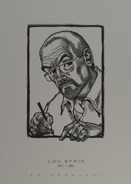 Strik, Lou. - Zelfportret. Lou Strik 1921-2001.