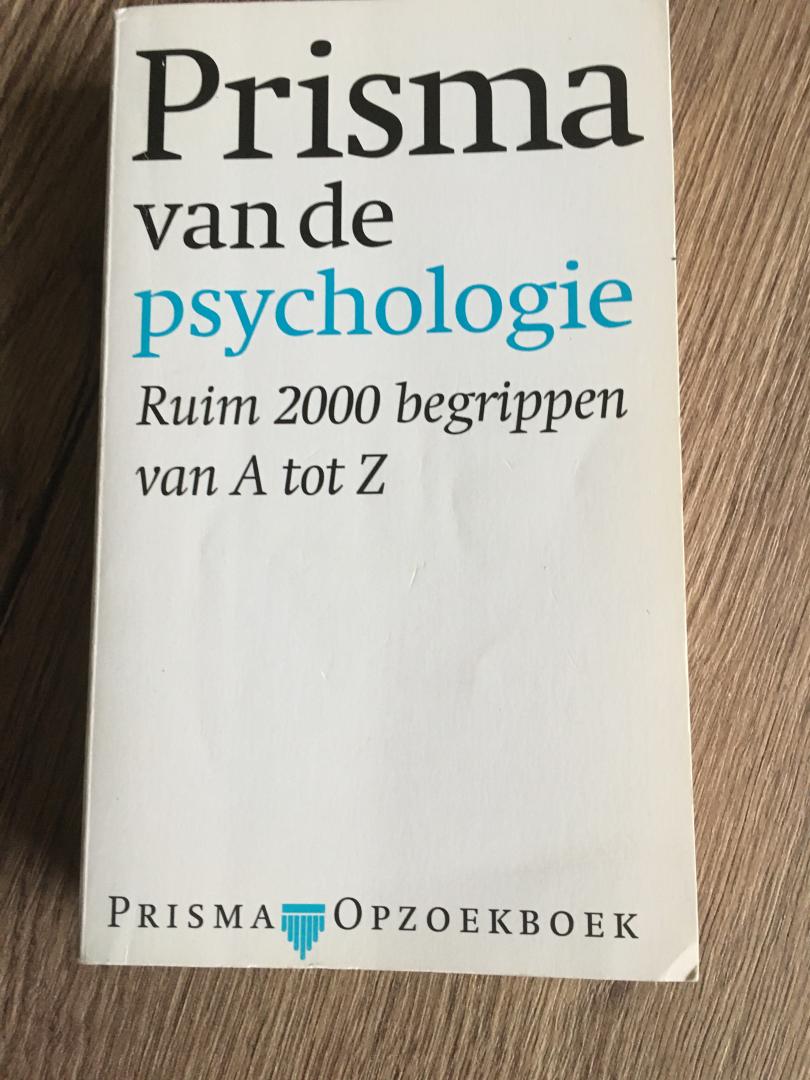 Petersen, K. van - Prisma van de psychologie / druk 1