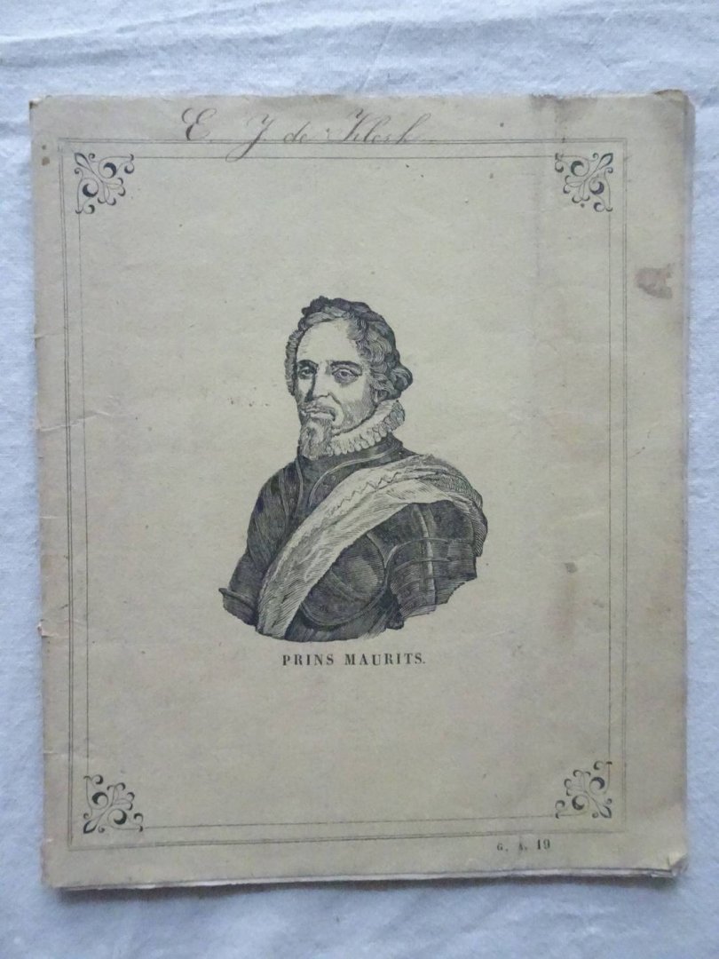 N.n.. - Schriftje met handgeschreven schrijfoefeningen, d.d. 1870.