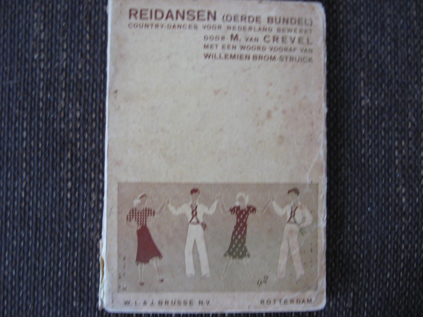 Crevel, M. van - Reidansen (Derde Bundel) country-dances voor Nederland bewerkt.