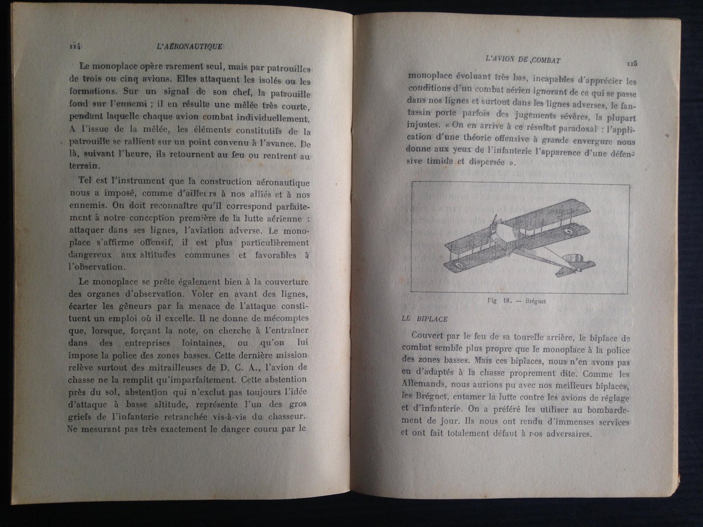 Orthlieb, Le Commandant - L’Aéronautique, Hier-Demain, Les lecons de la guerre, Hier-Demain