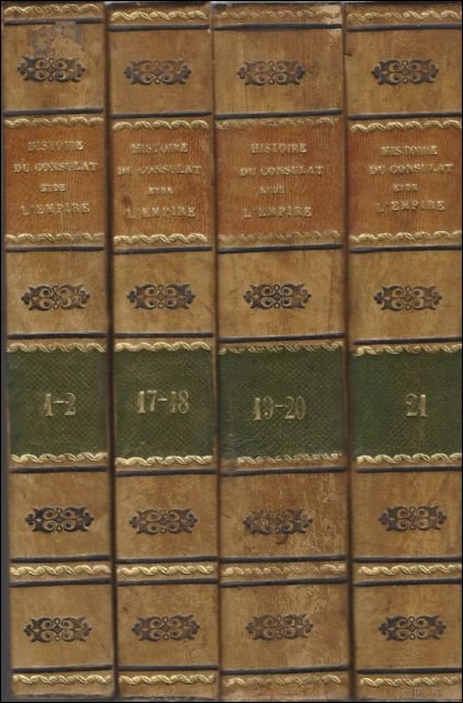 THIERS , annote par Felix Wouters, - Histoire du Consulat et de l'Empire.  21 volumes